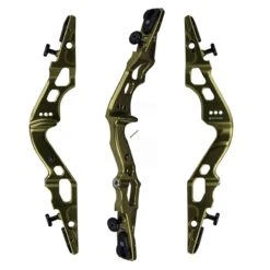 Mybo Pathfinder 19" Recurve Riser -Shooting Series 19 green web