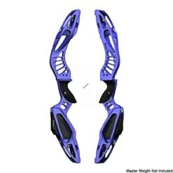 Mybo MYKAN 25" Barebow Riser -Shooting Series 846167 blue combined mykan barebow