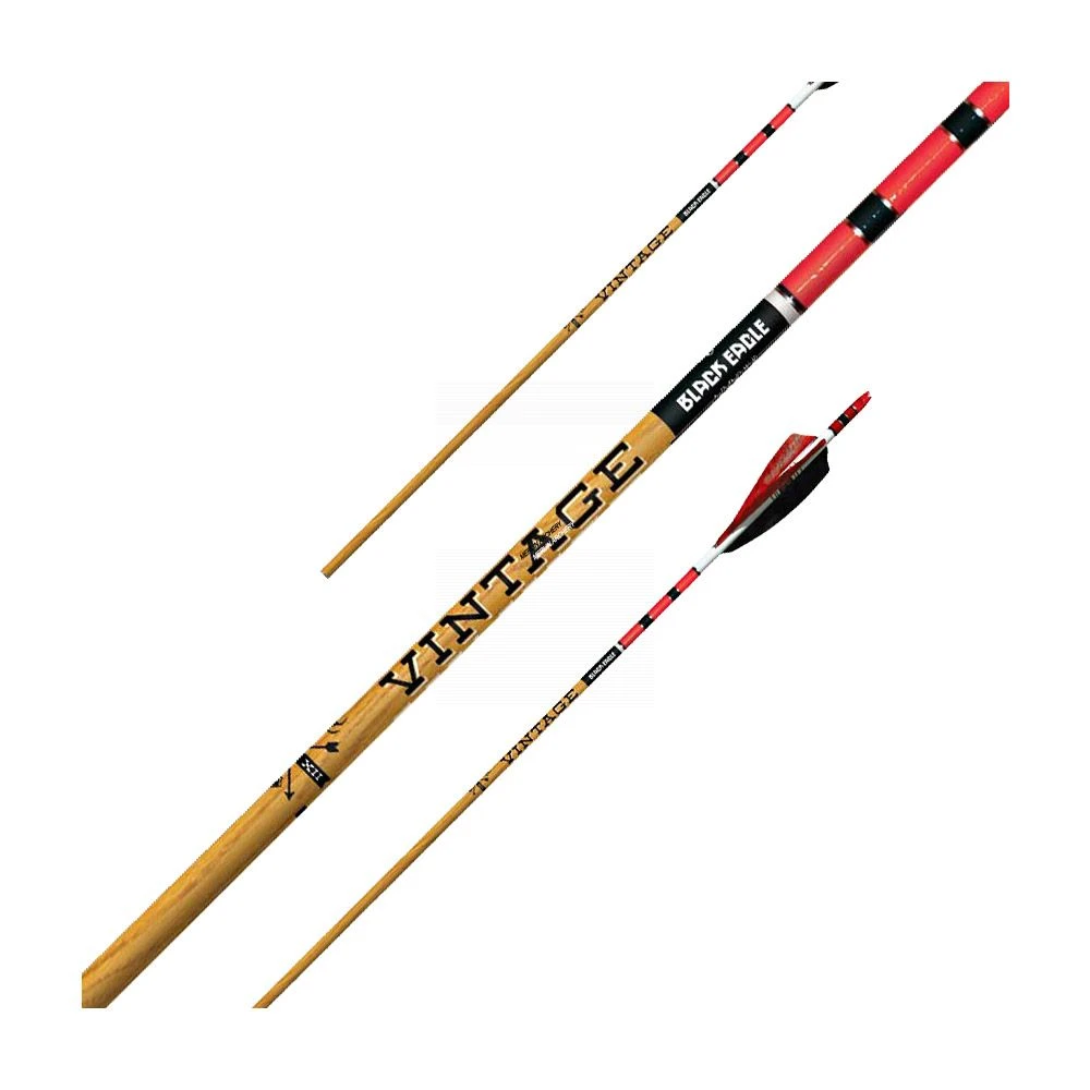 Black Eagle Arrows Feathers Crested Vintage 2 Black Eagle Arrows Feathers Crested Vintage - Image 2