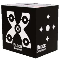 Block Black Crossbow 20 Poly Fusion Archery Target 20″x20″x12″ B56600