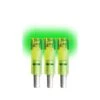 Lumenok Archery Lighted Crossbow Bolt Nock .300 ID Flat End 3 Pack Green Gold Tip GTF3G