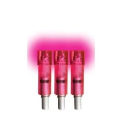 Lumenok Archery Lighted Crossbow Bolt Nock .3015 ID Flat End 3 Pack Pink Excalibur Diablo/Firebolt EXCF3P
