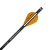 New Archery Products QuikFletch Quikspin 2″ Vanes White/2 Orange Black Tube 6 Pack NAP-60-746