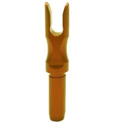 Victory Archery Nocks Satin Orange Aluminum 166 V-Nock 12 Pack ACVN166OR-12