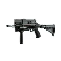 Steambow AR-6 Stinger 2 Tactical Repeating Crossbow - Black -Shooting Series front side
