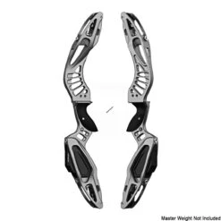 Mybo MYKAN 25" Barebow Riser -Shooting Series grey combined mykan barebow