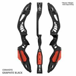 Mybo MYKAN 25" Barebow Riser 2024 -Shooting Series mykan graphite black 852619