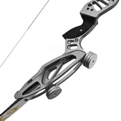 Mybo MYKAN 25" Barebow Riser -Shooting Series off angle 4 mykan barebow